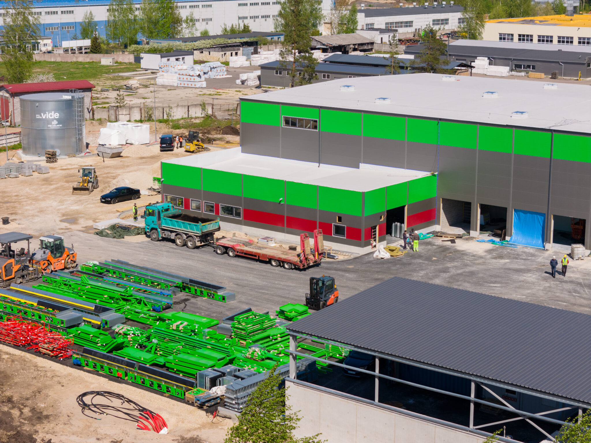 Eco Baltia's MSW Sorting Line in Latvia handles 30 tons of waste per ...
