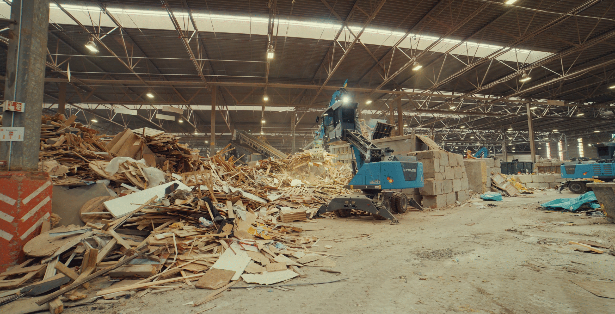 waste wood input