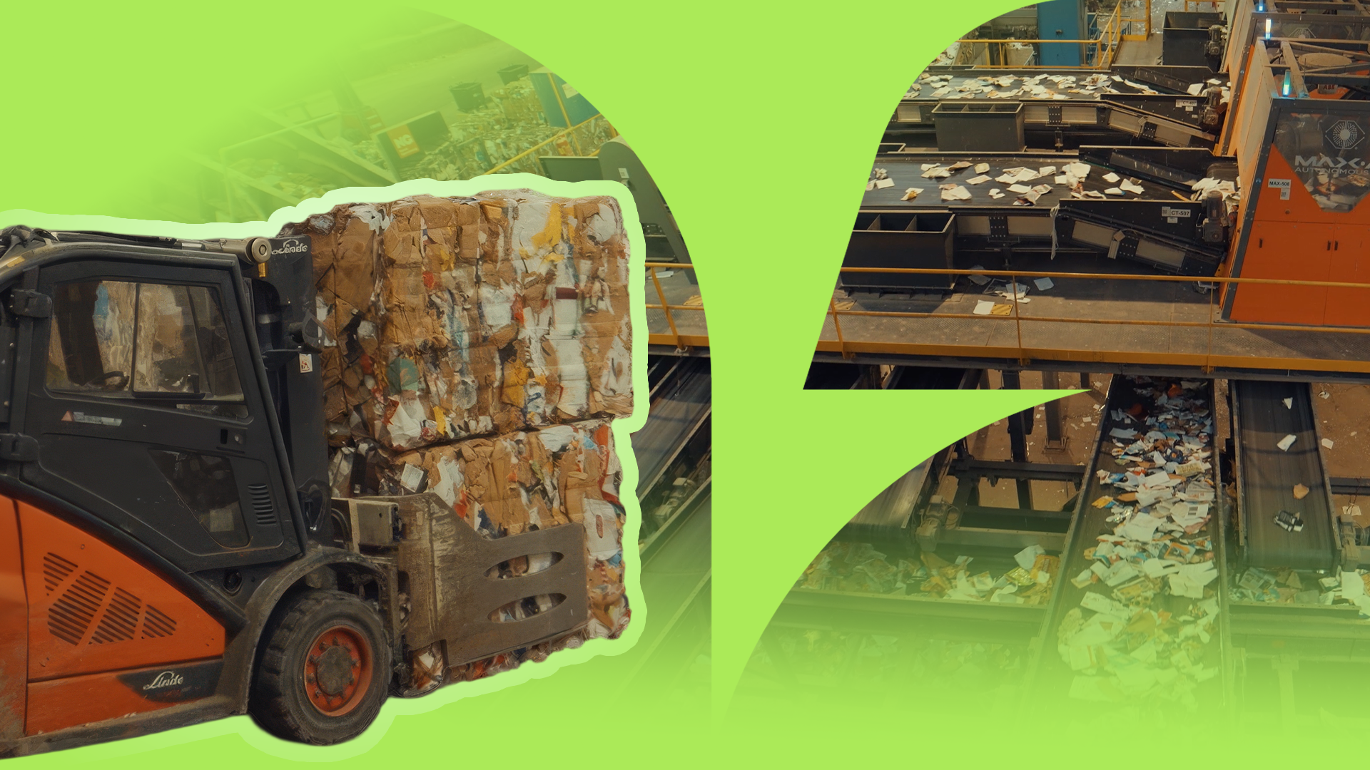paper sorting line in norway