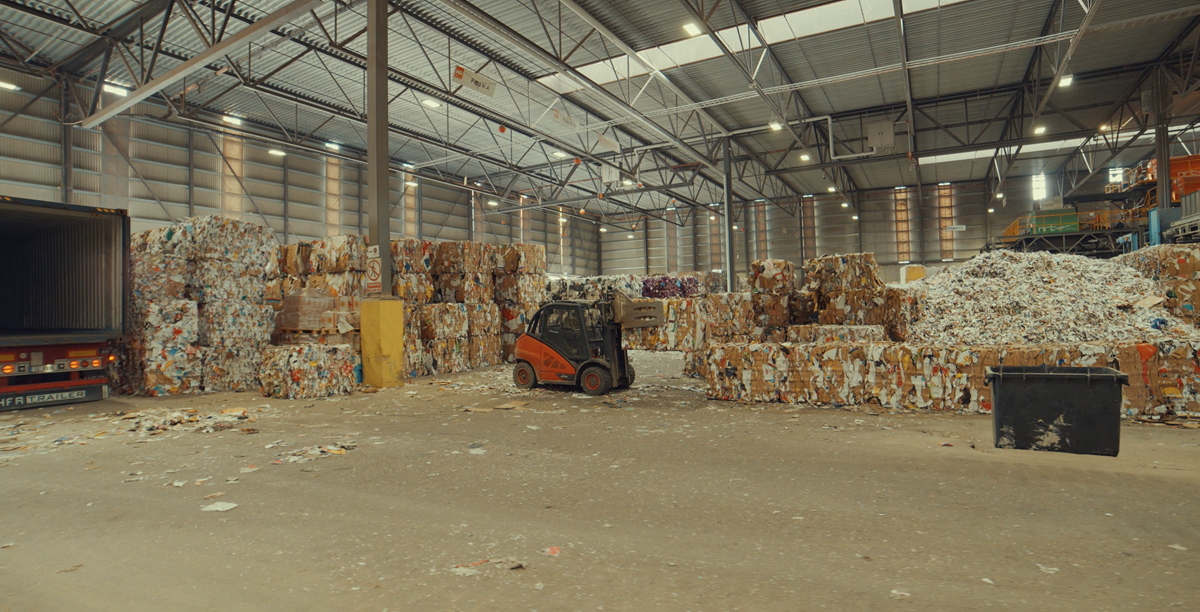 paper waste as raw material